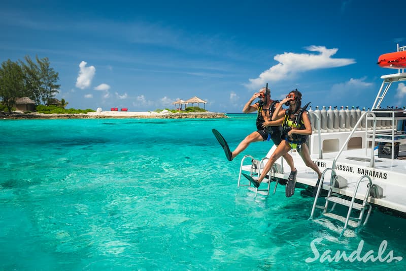 Sandals Bahamas All-Inclusive Vacation Snorkeling